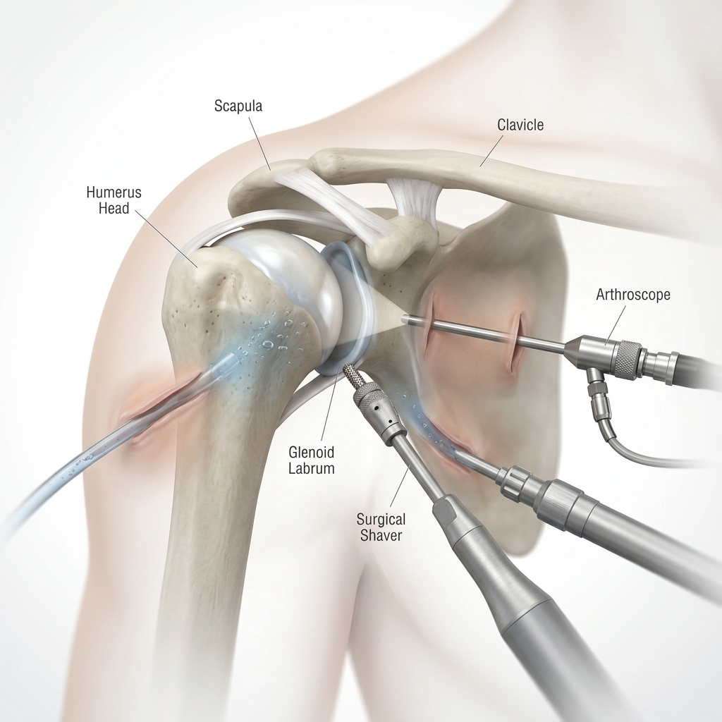 Shoulder Arthroscopy Process